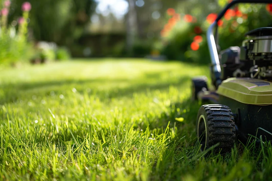 small grass mower